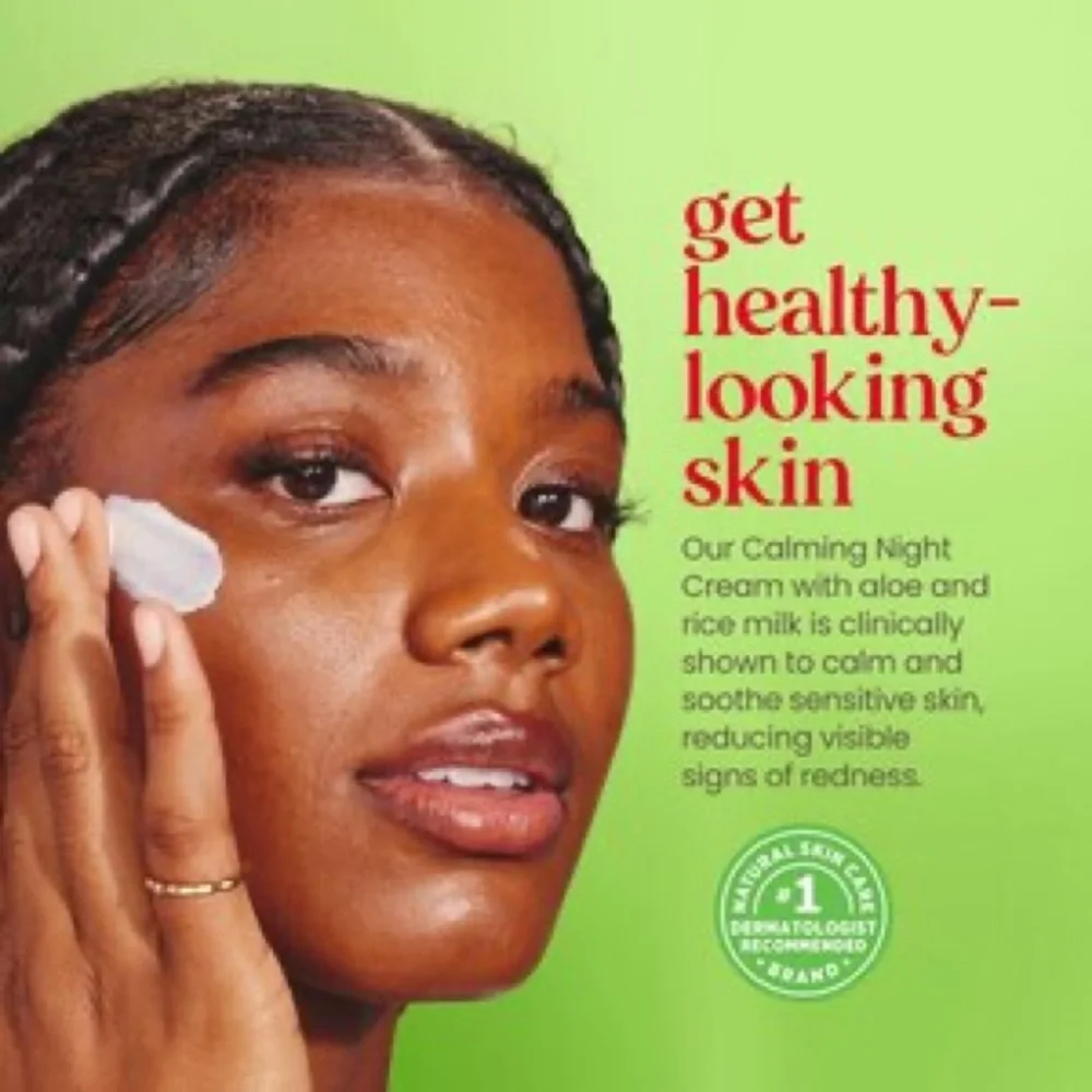 BURT’S BEES Night Cream for Sensitive Skin, NEW